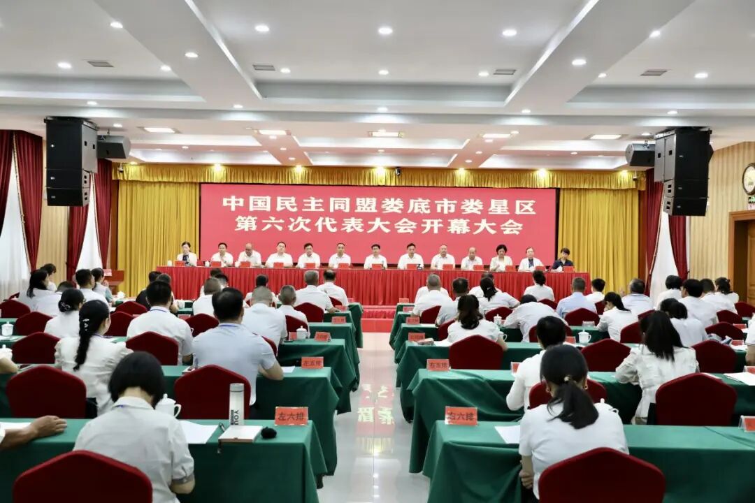 民盟娄星区第六次代表大会召开